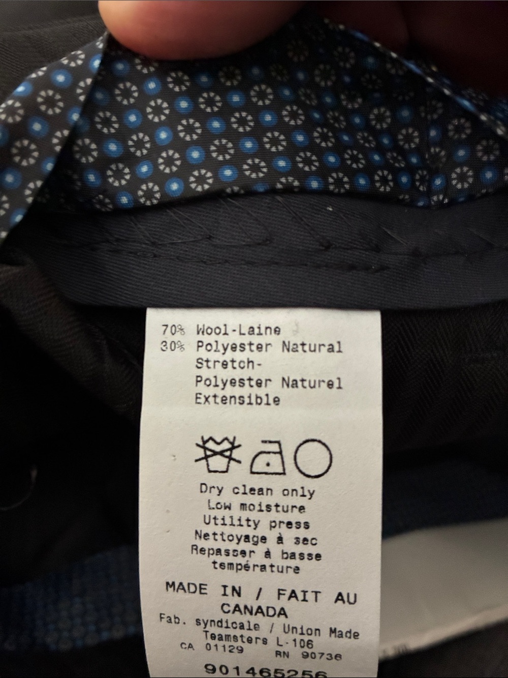Lauren Ralph Lauren Black Dress pants 34x30 - Picture 4 of 6